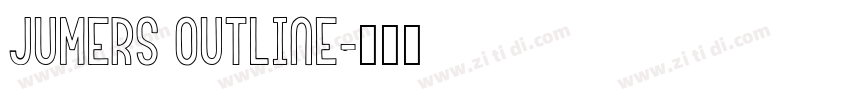 jumers outline字体转换 jumers outline字体转换
